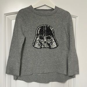 Gap|STAR WARS Girls Darth Vader Sequin Sweater